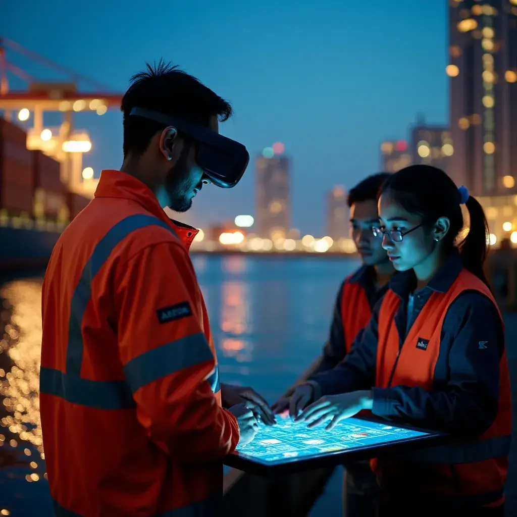 Professional business solutions illustration